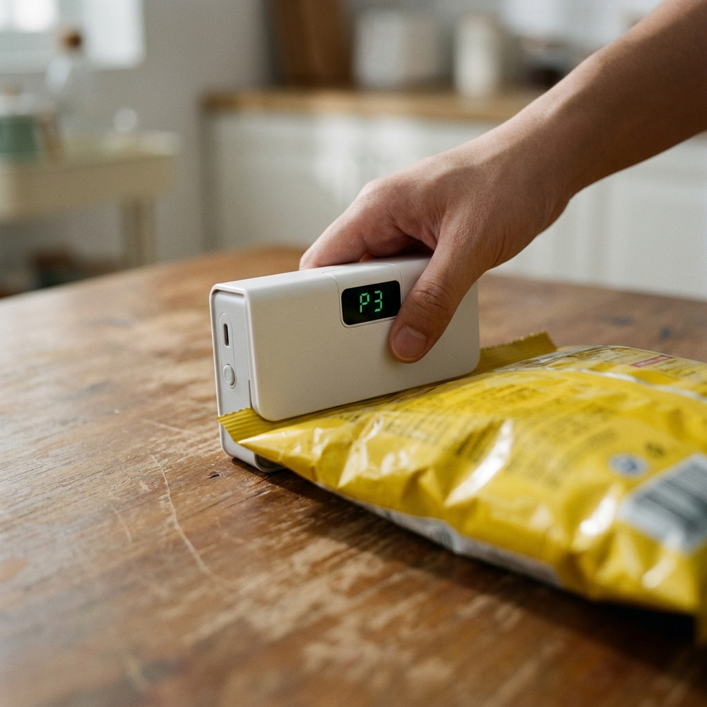 Färskt™ – hand förseglar chipspåse